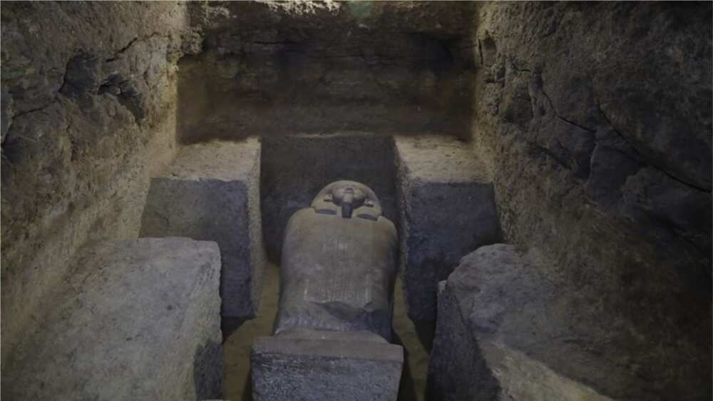 Sarcophagi are carved stone coffins with inscriptions that houses dead bodies. Photo source: Bible Archaeology