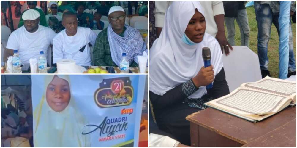 Ramadan: Veteran Actor Yinka Quadri Shows off Proud Father Moment as Daughter Graduates from Islamic School