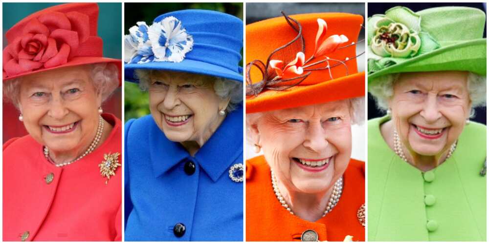 Photos of Queen Elizabeth.