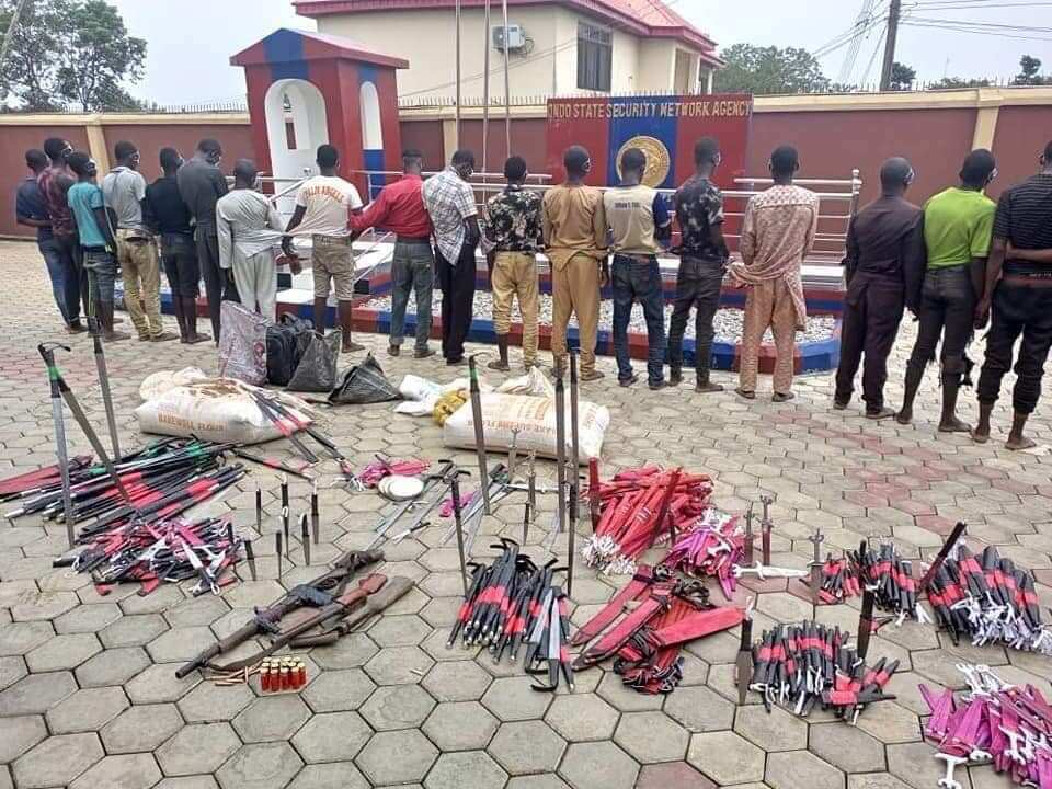 Ondo Amotekun intercepts 18 bandits with 500 guns