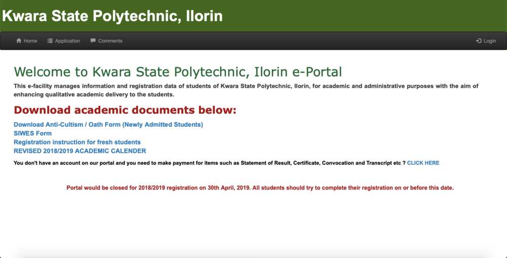 Kwara State Polytechnic Kwara State Polytechnic