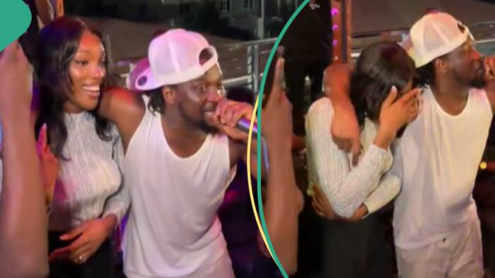 “Song he made for his ex-wife”: Paul PSquare serenades girlfriend Ivy Ifeoma in public, video trends