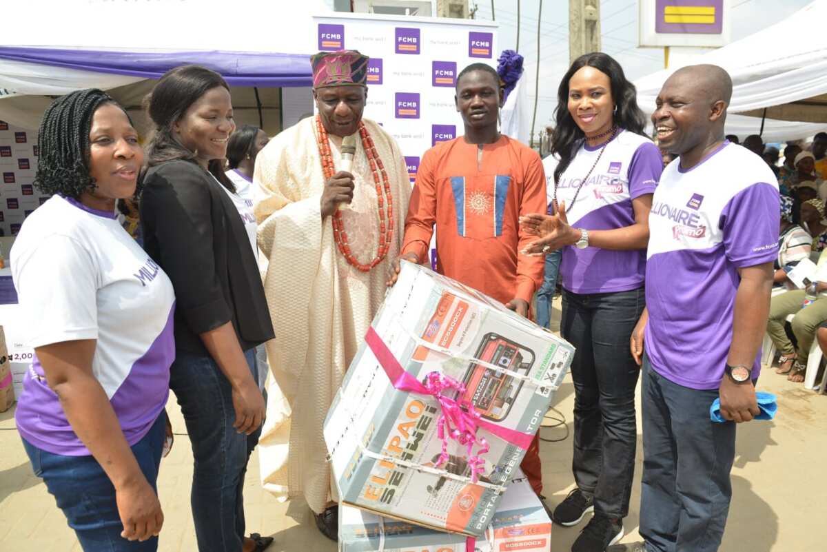 FCMB rewards 2,576 customers with millions, gifts in Millionaire Promo Season 5