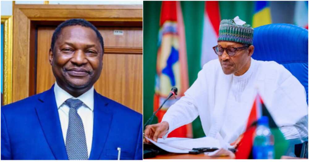 The Electoral Act of 2022, President Muhammadu Buhari, 2023 general election, the Attorney General of the Federation and Minister of Justice, Abubakar Malami The Electoral Act of 2022, President Muhammadu Buhari, 2023 general election, the Attorney General of the Federation and Minister of Justice, Abubakar Malami