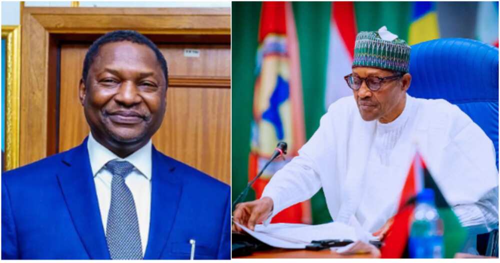 The Electoral Act of 2022, President Muhammadu Buhari, 2023 general election, the Attorney General of the Federation and Minister of Justice, Abubakar Malami