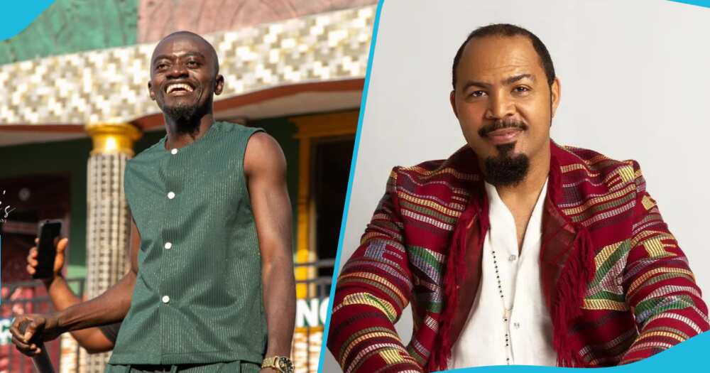 Lil Win takes Ramsey Nouah to his school in Kumasi, fans cheer the Nollywood star