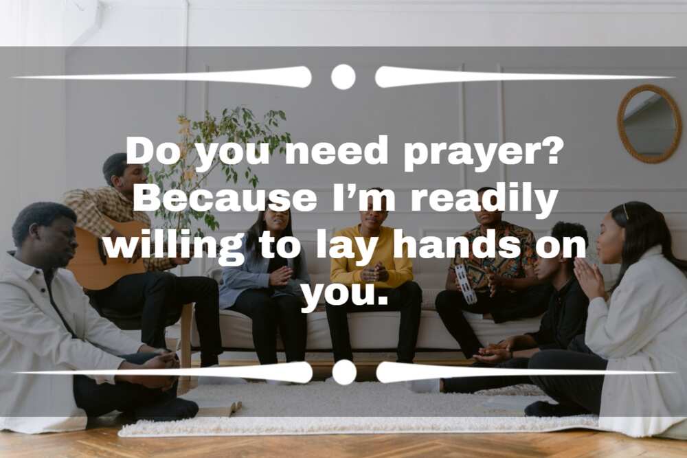 Religious pick-up lines Religious pick-up lines