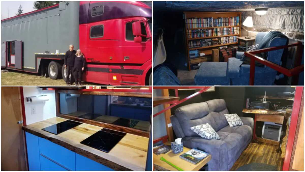 Man Converts Trailer Into Beautiful Home, It Has Several Rooms and Modern Kitchen, He Installs Starlink