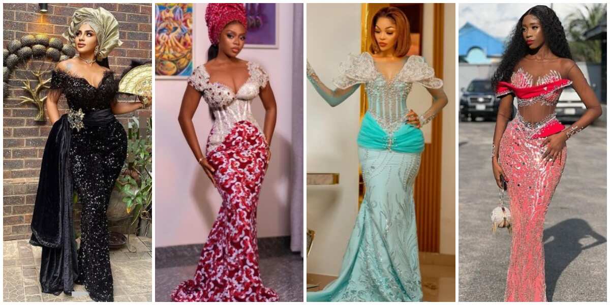 Latest Red Lace Asoebi Styles 2022, Glam and Fabulous Asoebi Styles In Red  Colours