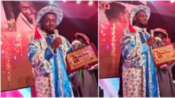 Comedian AY awarded honorary doctorate degree by officials of UK university during his 50th birthday party