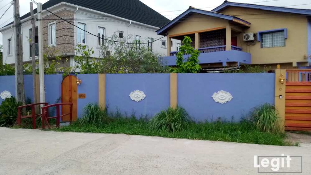 Photo of Edafe 'Blackmon' Okurume's house in Lagos. Photo of Edafe 'Blackmon' Okurume's house in Lagos.