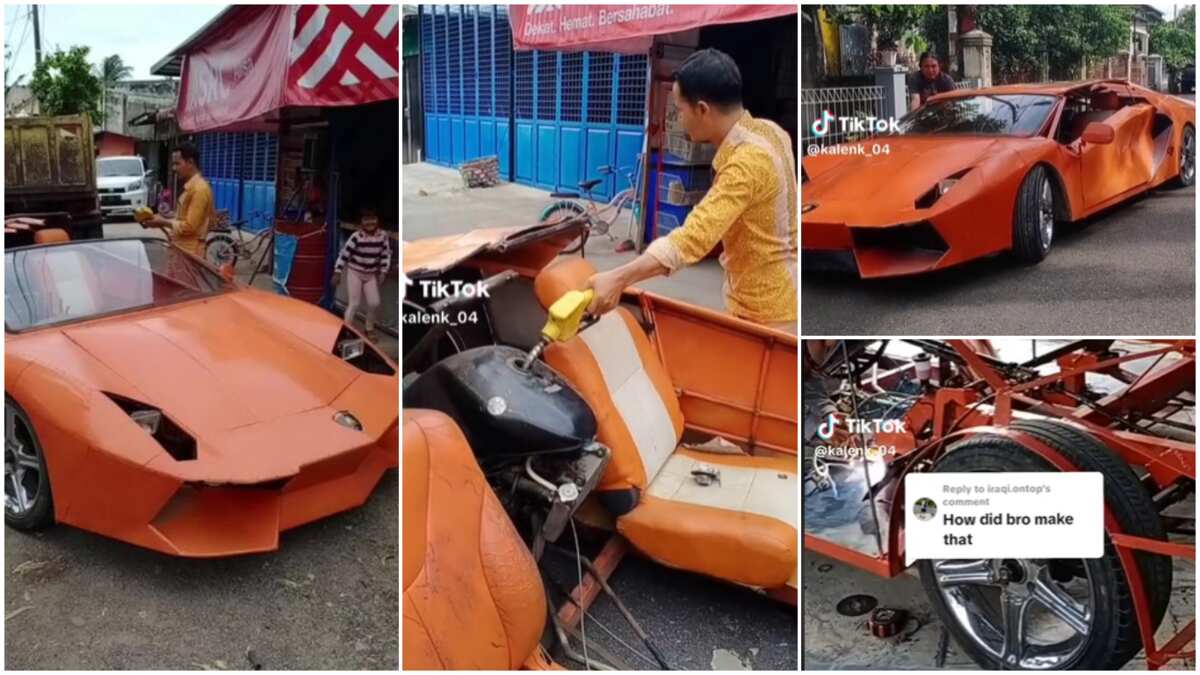 “Great Engineering”: Man Builds “Lamborghini” Sportscar for Himself ...