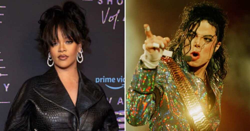 Rihanna and Michael Jackson