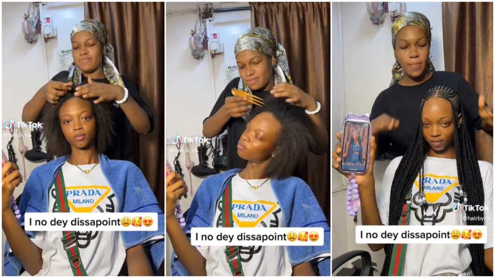 Braids style ideas/Nigerians hairdresser wowed many.