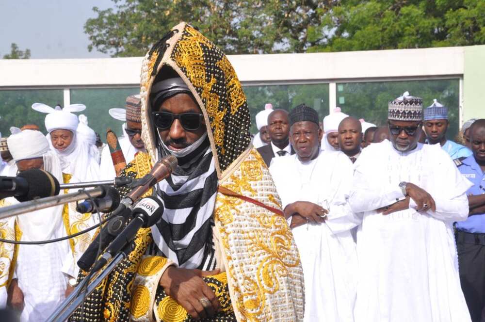 Sanusi II zai yi limancin sallar Juma'a a Awe