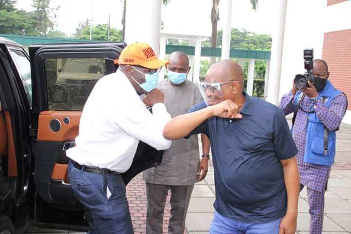 Edo governorship: Obaseki visits Wike in Rivers days after disqualification by APC