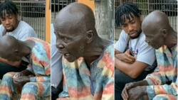 Man who lost wife, 5 children, gets help from kind stranger as he begs in the streets, video melts hearts