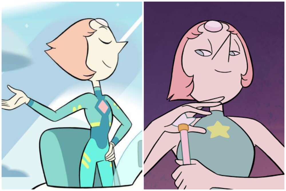 Pink hair characters Pink hair characters