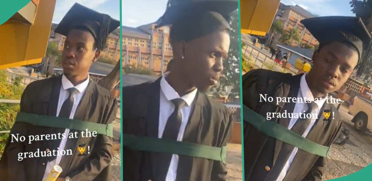 Video: This man is graduating from school, what happened will shock you