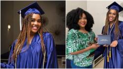 Proud moment Stella Damasus' daughter was named valedictorian after getting scholarship to Ivy League school (video)