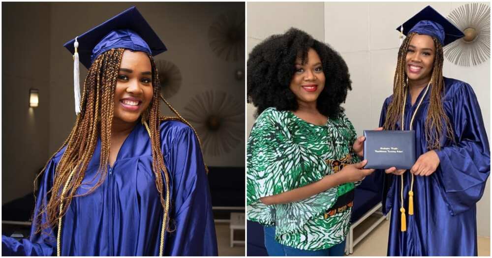 Stella Damasus’ lookalike daughter graduates as a valedictorian, wins scholarship to Columbia University