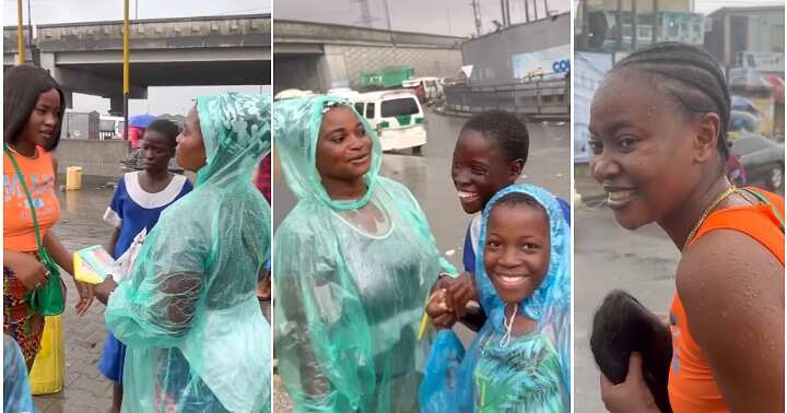 Kind lady gifts hawker N10,000, go home and rest