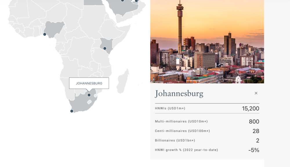 Africa richest cities