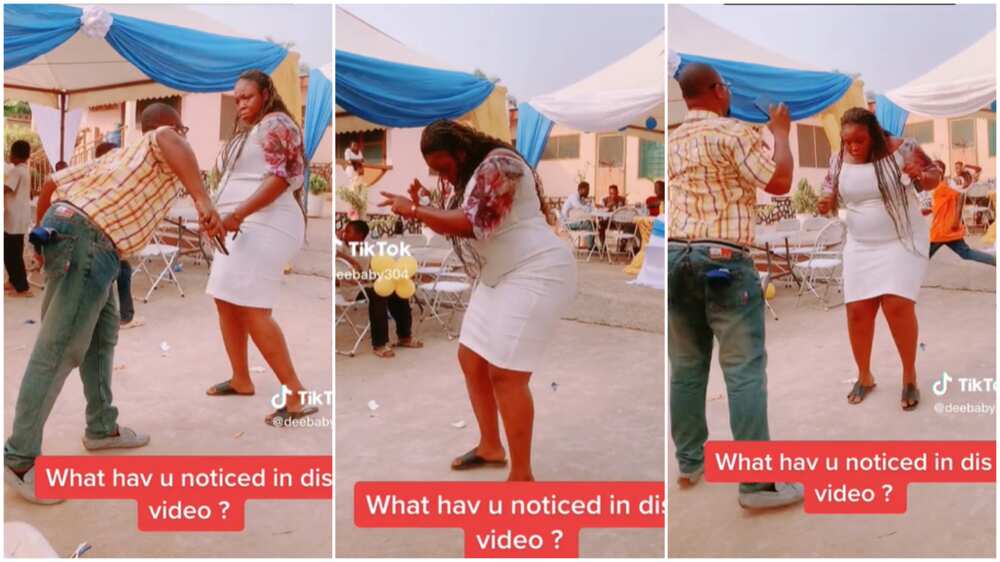 Curvy Lady Dances & Shakes Waist at Party, Confident Man Challenges Her,  Shows His Funny Moves 