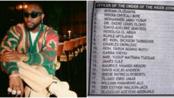 Davido celebrates as he makes President Buhari's list of national honour recipients