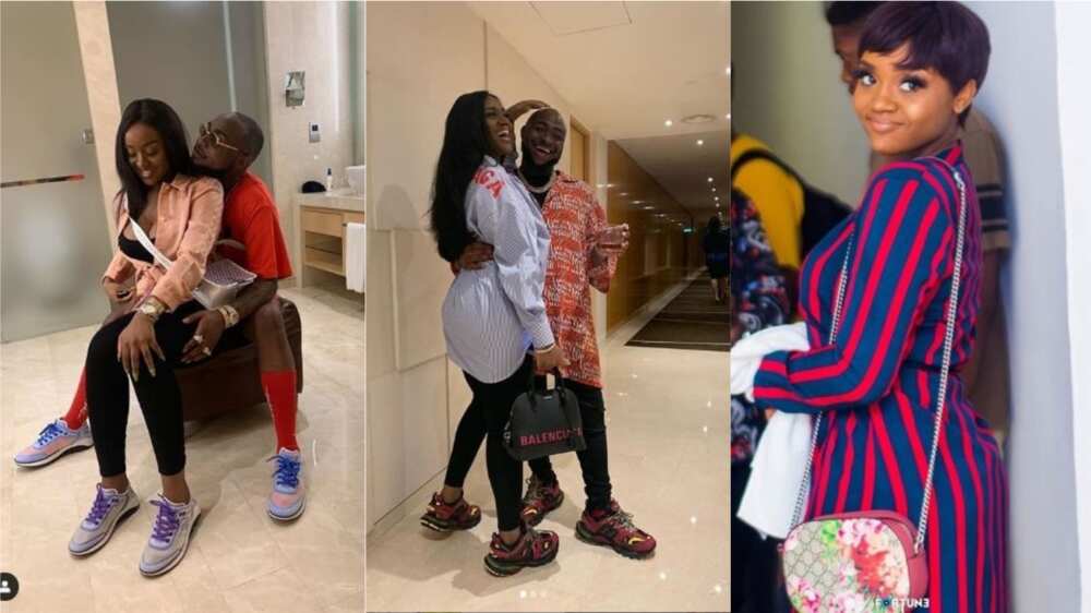 Happy birthday to the love of my life - Davido says as he wishes Chioma a happy birthday