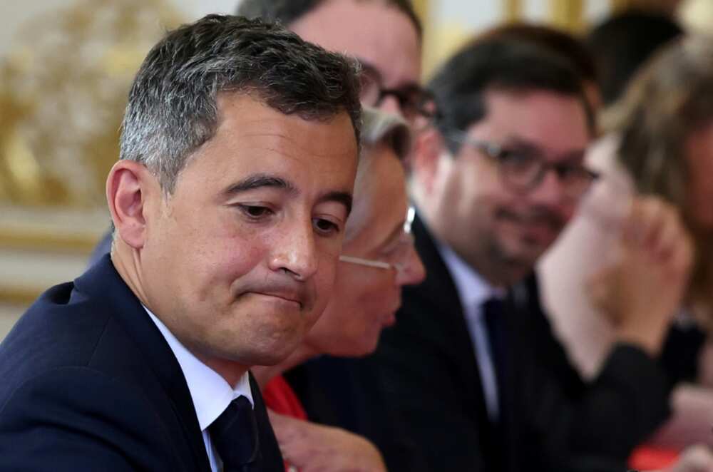 Gerald Darmanin was named to the interior ministry in 2020