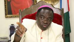 Embarrassment? Bishop Kukah reveals terrible things about two of President Buhari's aides
