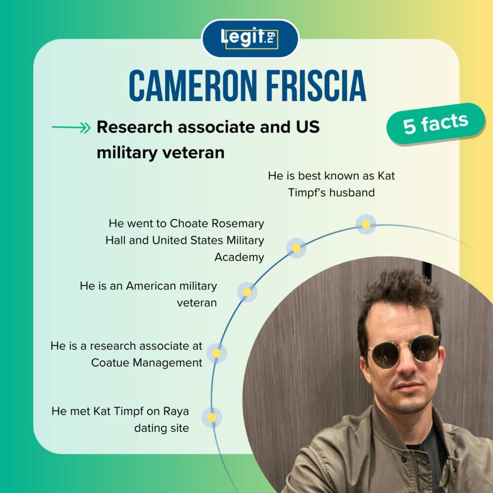 top-5 facts about Cameron Friscia