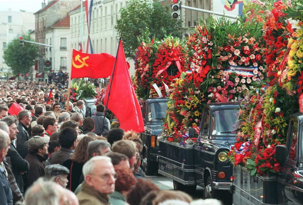 Georges Marchais, décédé en novembre 1997