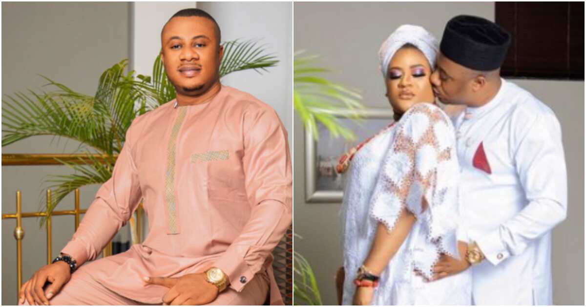 I'm sincerely sorry: Nkechi Blessing's ex-lover Hon Falegan publicly apologises to her in emotional video