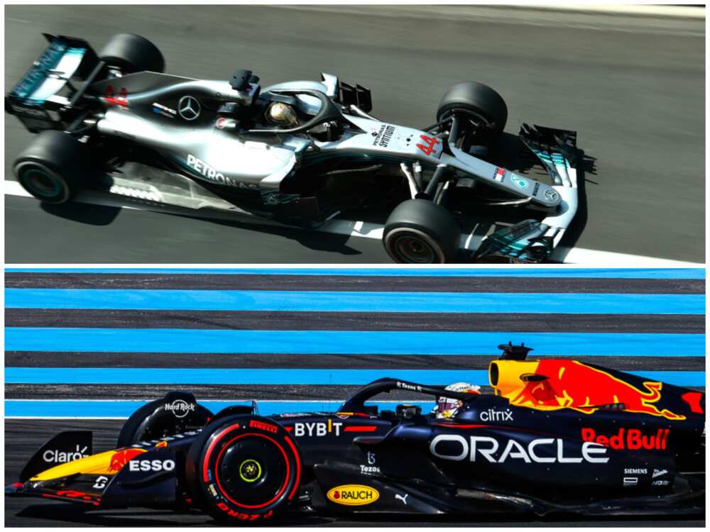 Hamilton et Verstappen Hamilton et Verstappen