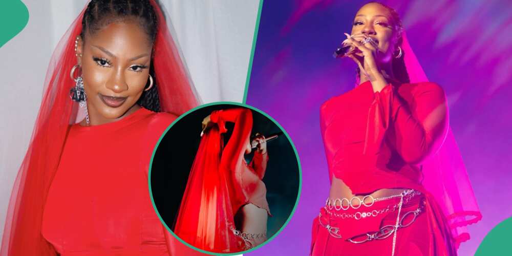Tems shuts down pregnancy rumours. Tems shuts down pregnancy rumours.
