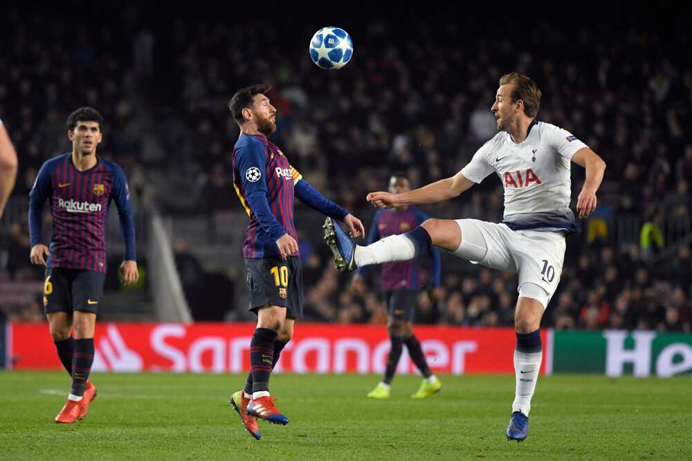 Lionel Messi and Harry Kane