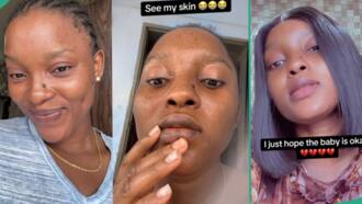 "But my tummy is flat": Lady who fell ill discovers she's pregnant after being negative initially