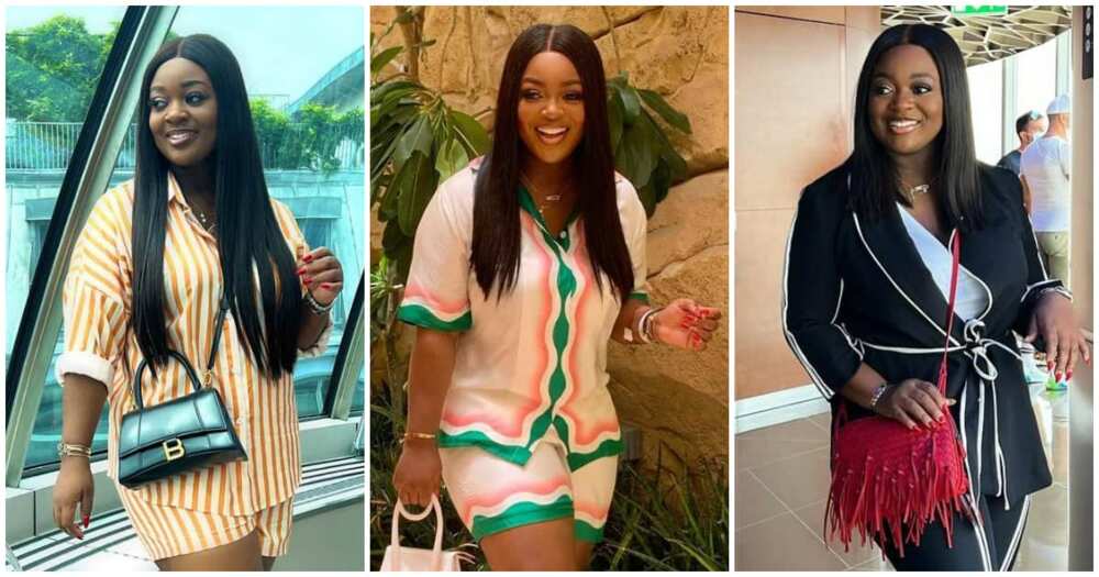 Africa's Caramel Queen: Actress Jackie Appiah Shows Off Expensive Bag in  Vacation Photos 