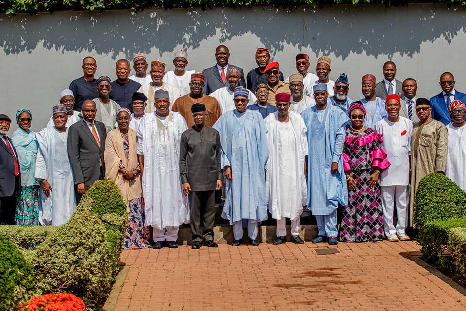 Shugaba Buhari ya jagorancin taron FEC na karshe da ministoci 31 (Hotuna)