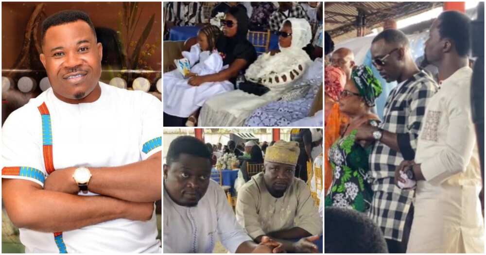 Actors attend late Murphy Afolabi's Fidau prayer