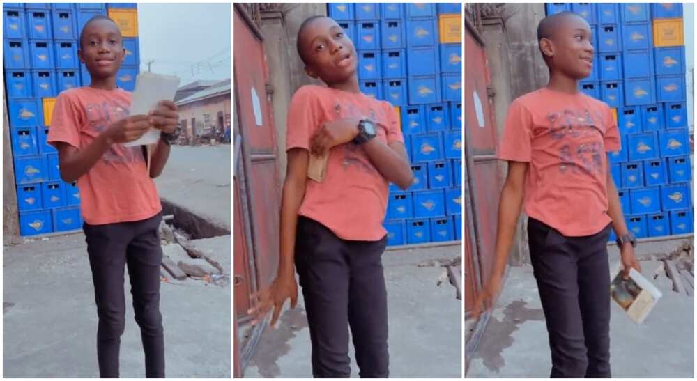 Photos of a Nigerian boy who is tomgirl.