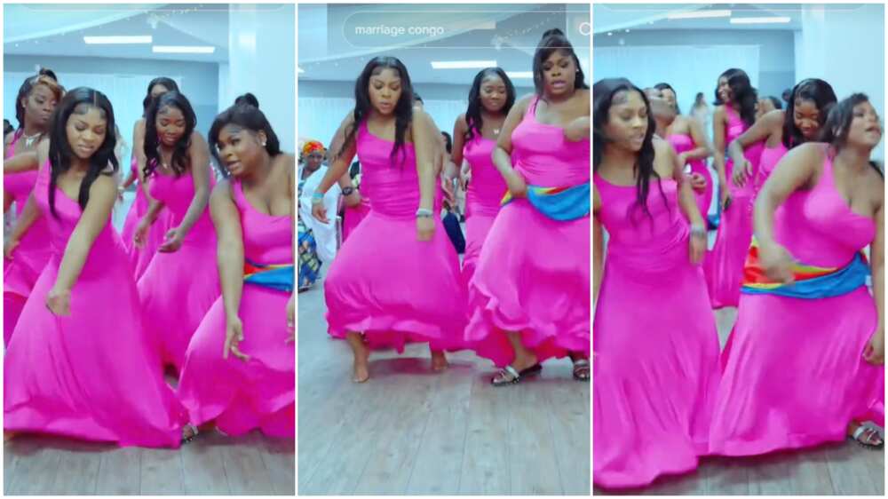 She Took Off Her Shoes”: Curvy Bridesmaids in Gowns Dance at Wedding,  Guests Observe Them 