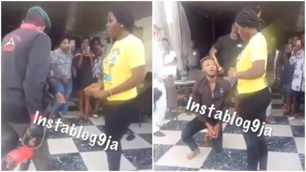 Man fakes police arrest to propose to his girlfriend in Delta state