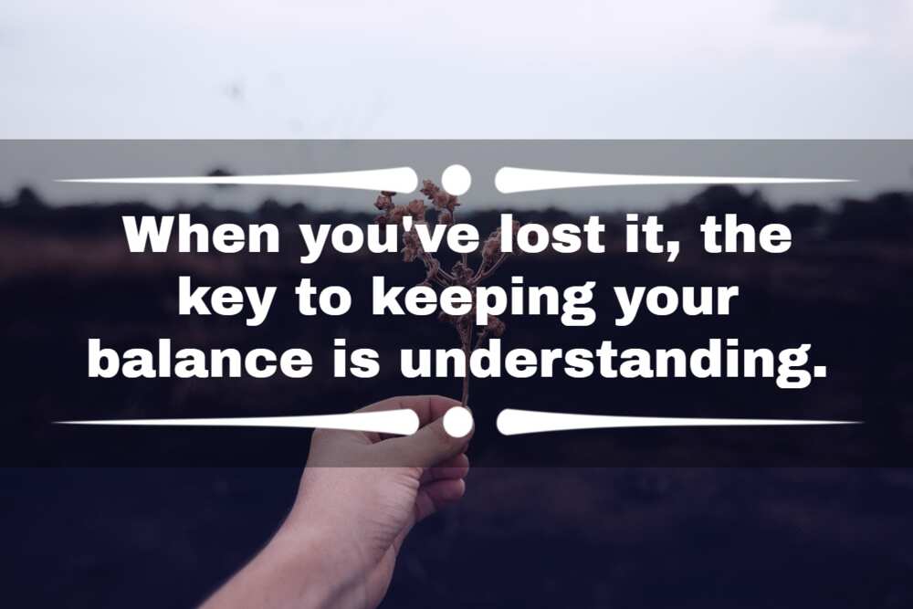 quotes about finding balance
