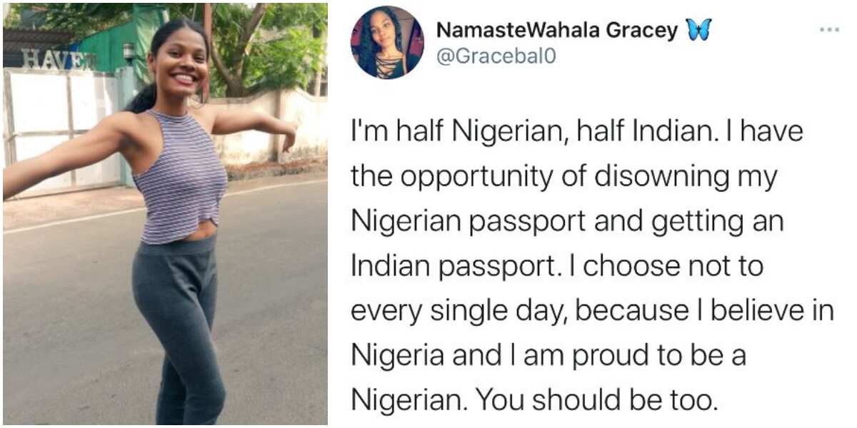 You dey brag with Indian passport: Funny reactions as dual citizen says she chose Nigeria over India