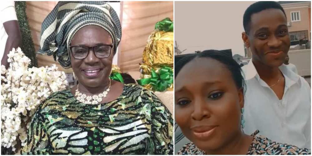 Veteran actress Iya Rainbow strengthens dating speculations between Adedimeji Lateef and Mo Bimpe in new video