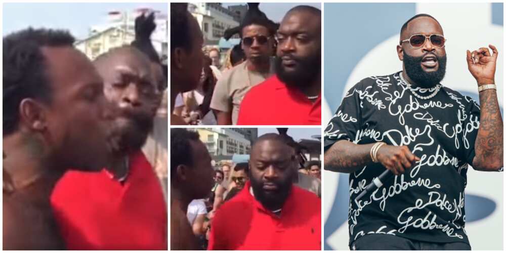 US rapper Rick Ross transforms life of homeless man who impressed him with his rap skills in epic throwback video