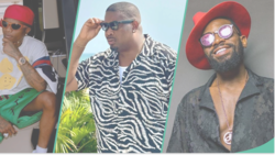 "My Idolo": Wizkid gives shout out to D'banj, Mo'hits, says he grew up around them